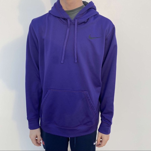 purple nike hoodie mens